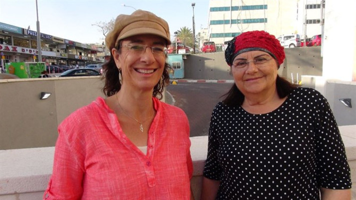 יהודית קצובר ונדיה מטר