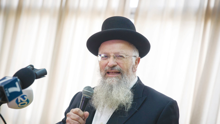 הרב שמואל אליהו (צילום: הדס פרוש , פלאש 90)