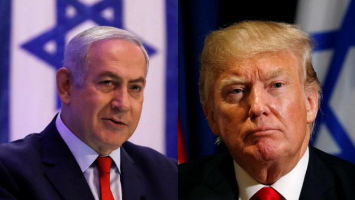 דונלד טראמפ ובנימין נתניהו