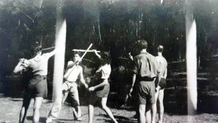 אימון קרב מגע בהונגריה 1947