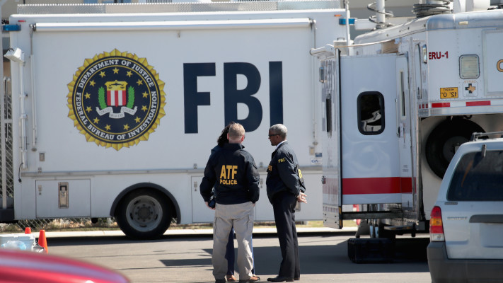 צוות FBI, אילוסטרציה (צילום: AFP)