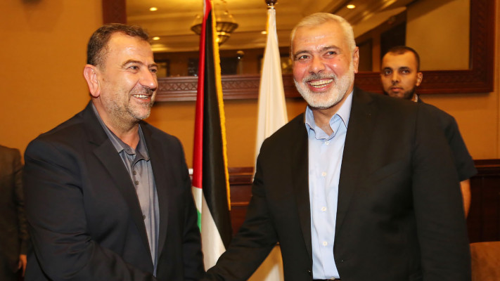 איסמעיל הנייה וסאלח אל-עארורי