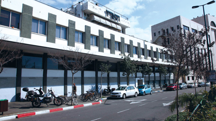 בניין עיתון ''הארץ'' (צילום: נאור רהב)