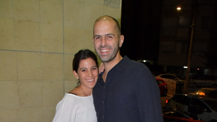 אורי וקארין אנג'ל (צילום: אביב חופי)