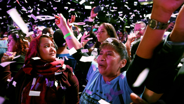 תומכי המפלגה הדמוקרטית בניו יורק