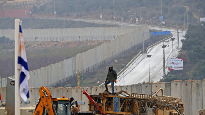 פעילות צה''ל לחשיפת מנהרות בגבול לבנון (צילום: AFP)
