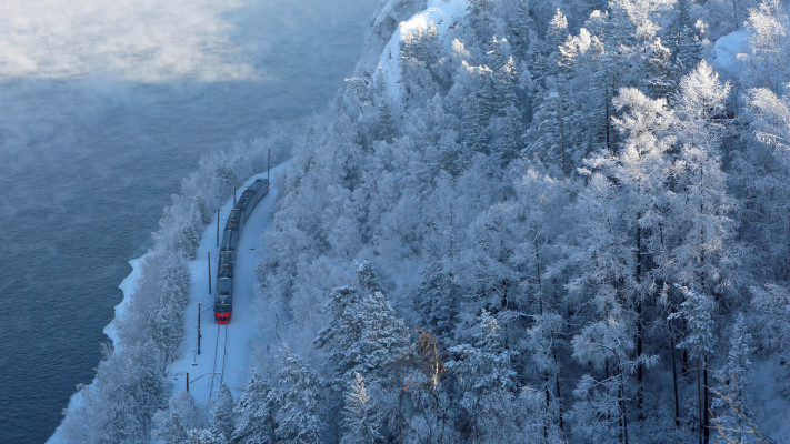 רכבת נוסעים בסיביר