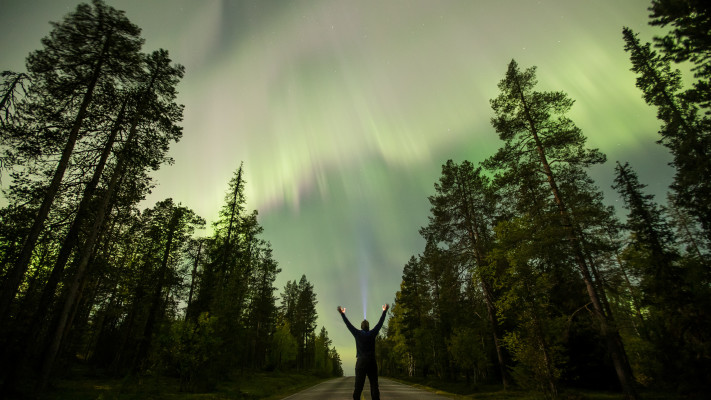הזוהר הצפוני בפינלנד