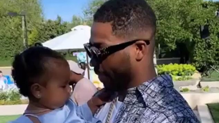 קלואי קרדשיאן, טריסטן תומפסון (צילום: אינסטגרם)