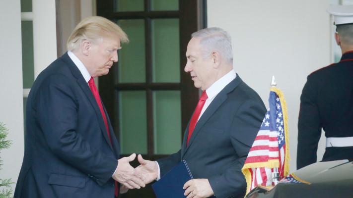 טראמפ ונתניהו (צילום: רויטרס)