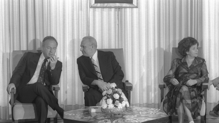 אפרים קציר ויצחק רבין