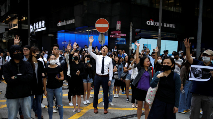 סטודנטים בהונג קונג