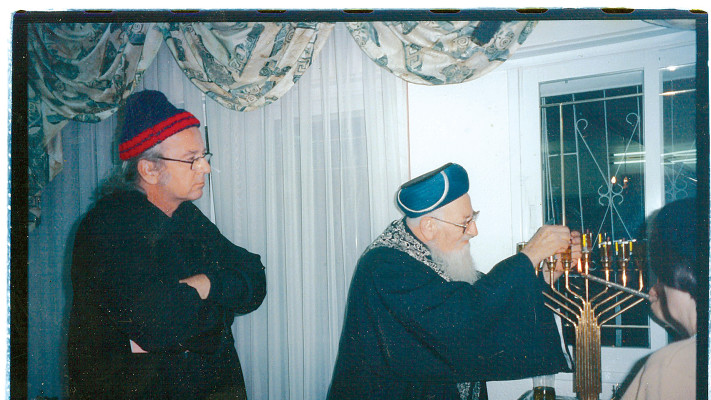 נתן זהבי והרב מרדכי אליהו