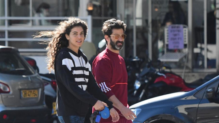 בזמנים אחרים: יהודה לוי, שלומית מלכה (צילום: %אבשלום ששוני%)