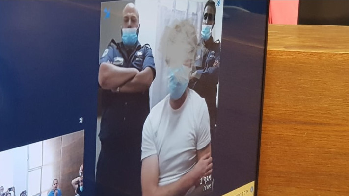 הארכת מעצר החשוד ברצח מאיה ווישיניאק ז''ל (צילום: אלון חכמון)
