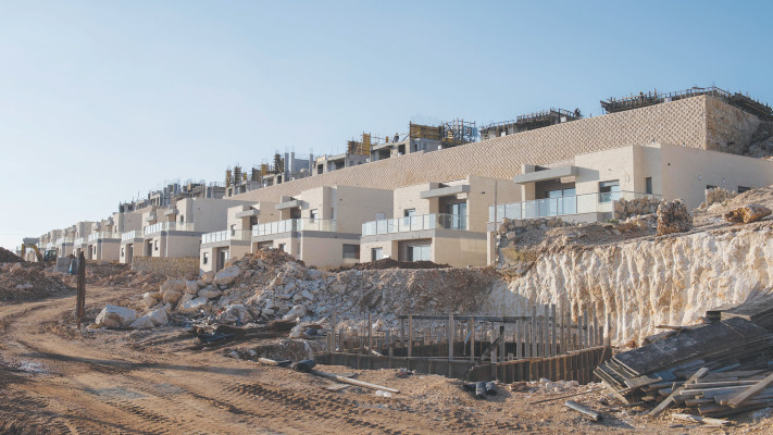 ההתנחלות ברוכין ביו''ש (צילום: רויטרס)