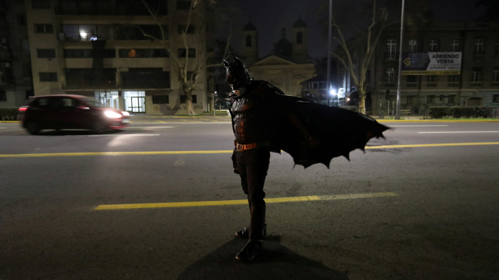 באטמן בצ'ילה בפעולה