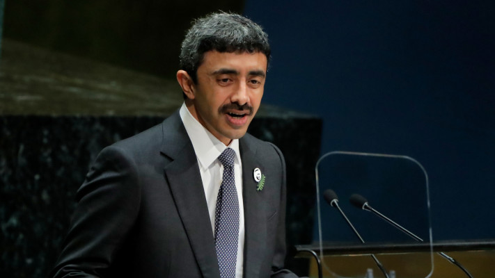 שר החוץ של איחוד האמירויות - עבדאללה בן זאיד (צילום: Reuters/BRENDAN MCDERMID)