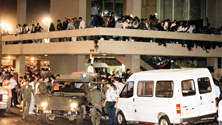 זירת רצח רבין