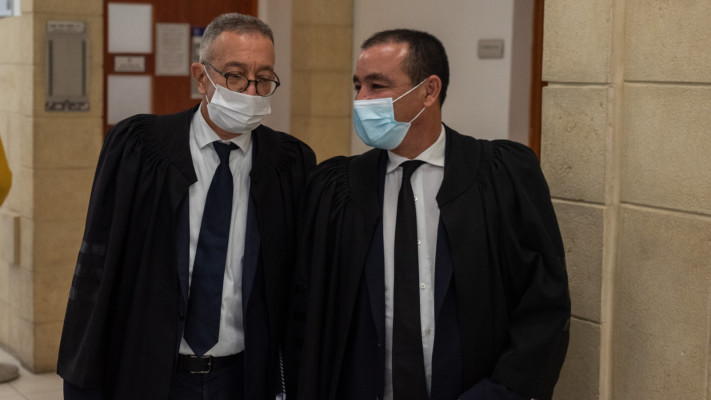 עורכי הדין ז'ק חן ובועז בן צור (צילום: שלו שלום, פול)