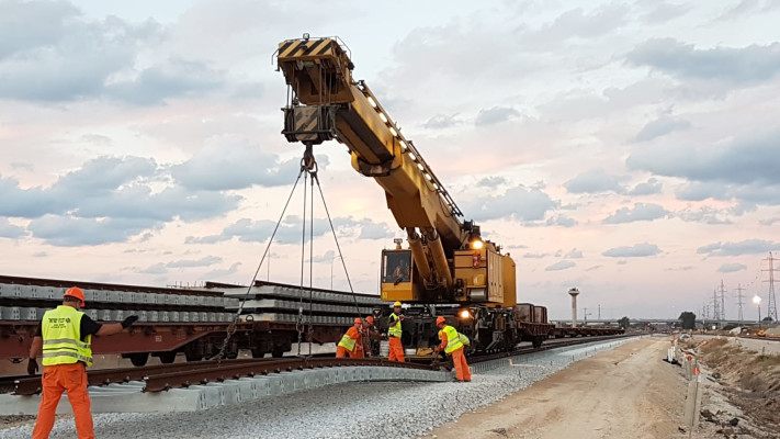 עבודות תשתית ברכבת ישראל