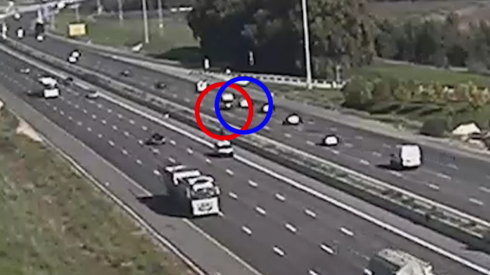 רגע הירי בכביש 6