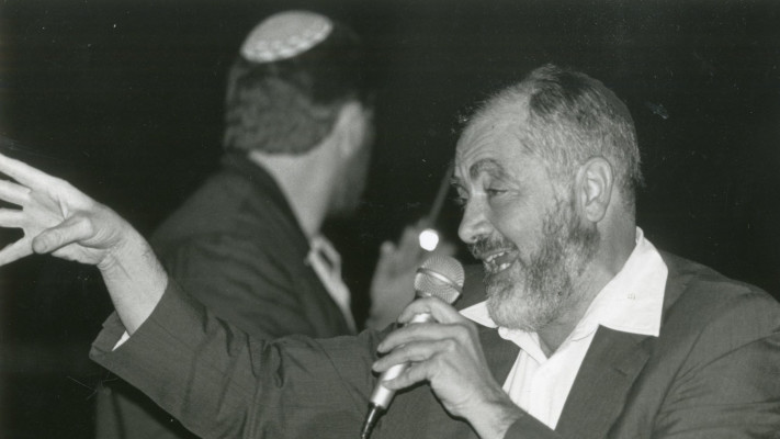 הרב מאיר כהנא נואם 1987