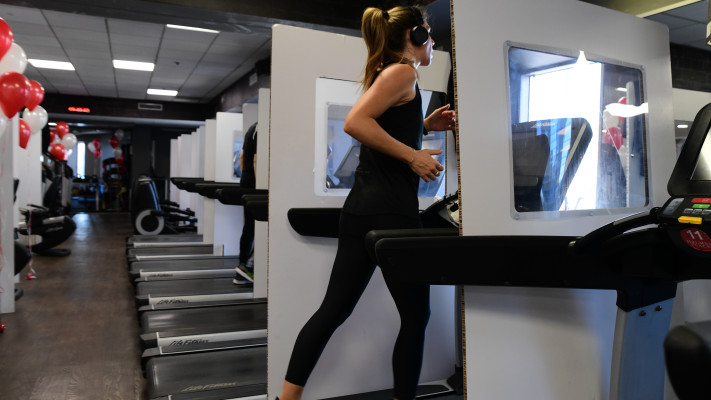 חדר כושר חוזר לפעילות