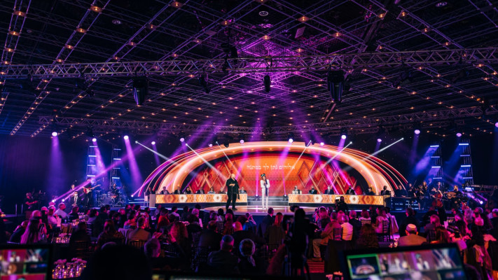 טקס פרס ישראל, בנייני האומה בירושלים