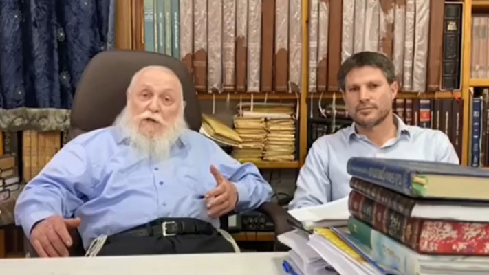 הרב דרוקמן ובצלאל סמוטריץ