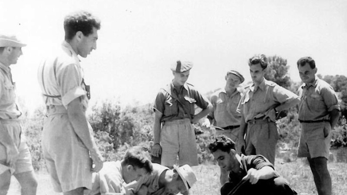 אימון פלמ''ח בשנת 1941