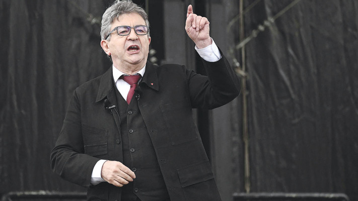 מלנשון (צילום: Lionel Bonaventur, AFP via Getty Images)