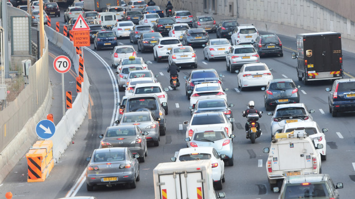 פקקים בכבישי ישראל