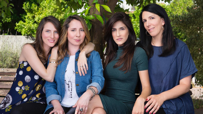 ''חברות'': לירית בלבן, מגי אזרזר, ליטל שוורץ ולירון וייסמן