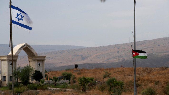 גבול ירדן-ישראל (צילום: REUTERS/Ronen Zvulun)