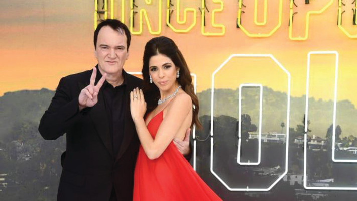 דניאלה פיק, קוונטין טרנטינו (צילום: יח''צ)