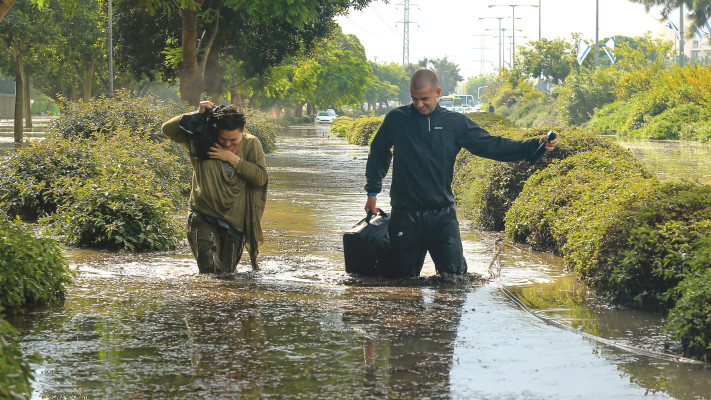 הצפות באשקלון 