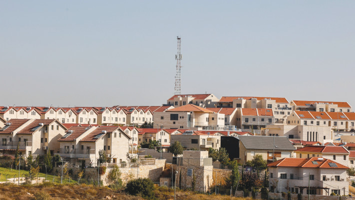 התנחלות (צילום: גרשון אלינסון, פלאש 90)