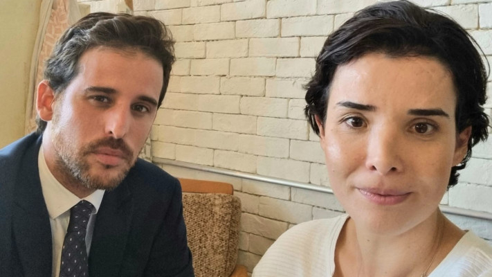 שירה איסקוב, עורך דין בן מעוז (צילום: פרטי)