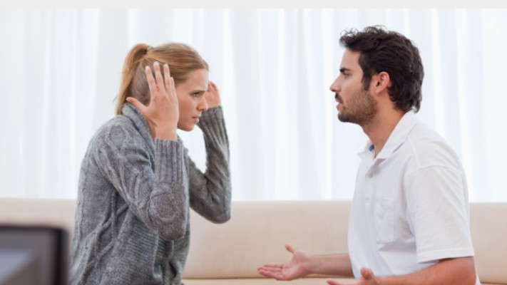 ויכוח בין בעל לאישה, אילוסטרציה