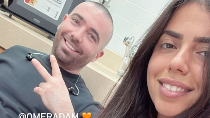 אור לוזון, עומר אדם (צילום: צילום מסך אינסטגרם)