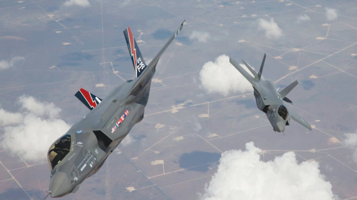 מטוסי F35 (צילום: רויטרס)