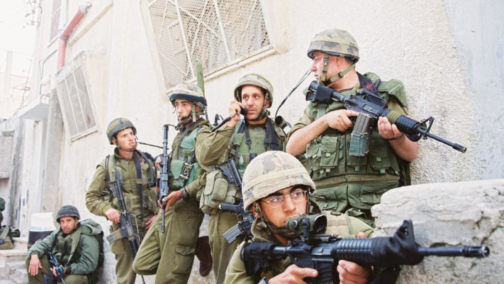 כוחות צה''ל במבצע ''חומת מגן'' (ארכיון דובר צה''ל)