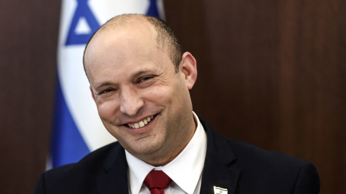 מטלטל את מפת המנדטים. נפתלי בנט (צילום: RONEN ZVULUN/POOL/AFP via Getty Images)