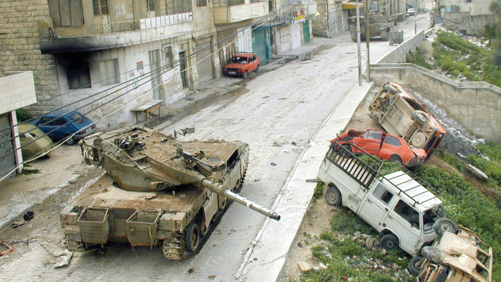 תיעוד מתוך מבצע 'חומת מגן'