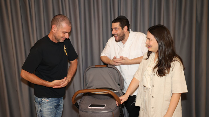 גאיה שליטא כץ, אייל קיציס (צילום: רפי דלויה)