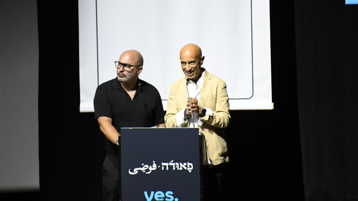 אבי יששכרוף, ליאור רז (צילום: אביב חופי)