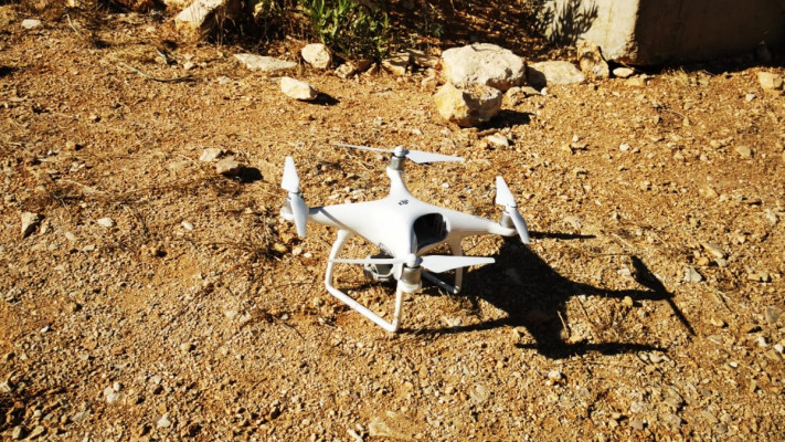 רחפן של חיזבאללה שחדר לשטח ישראל. למצולם את קשר לכתבה