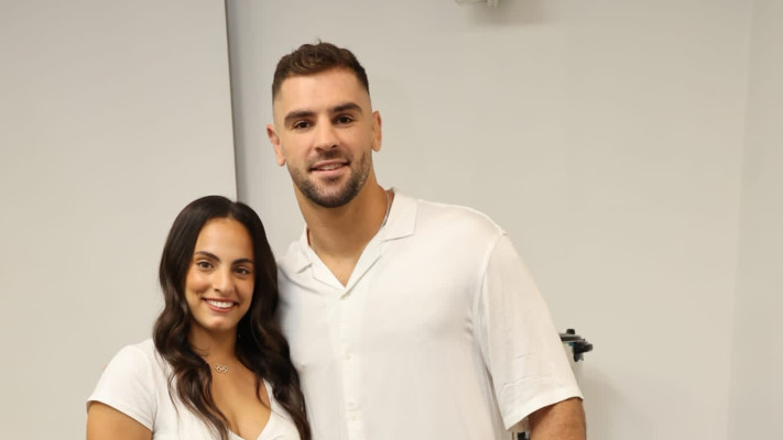 פיטר פלצ'יק ולינוי אשרם (צילום: רפי דלויה)