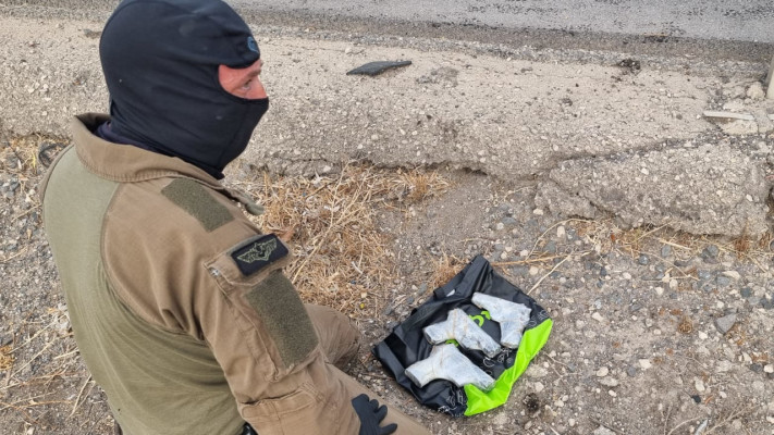 סיכול הברחת הנשקים מגבול ירדן